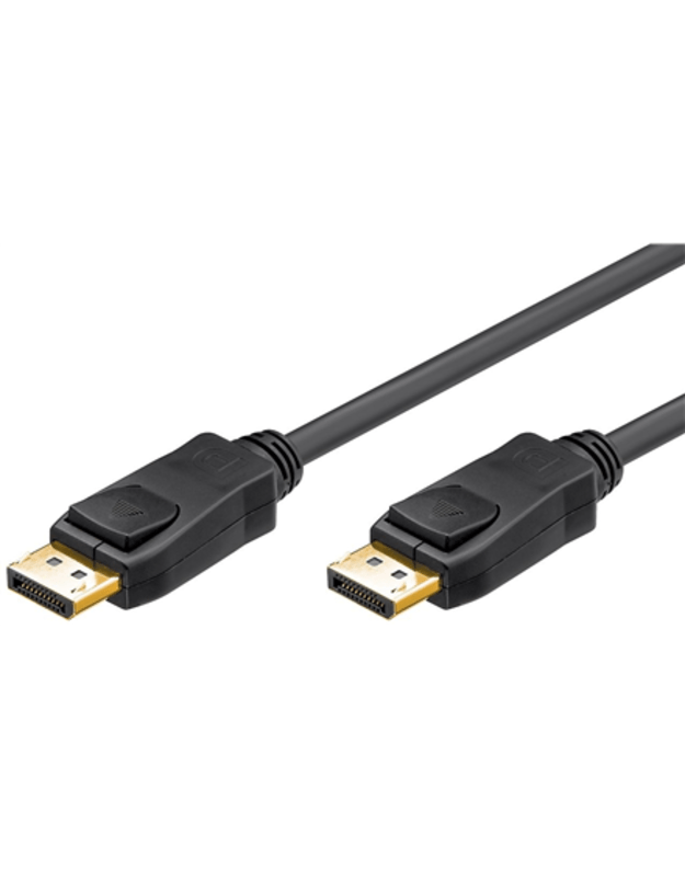 Goobay 65923 DisplayPort connector cable 1.2, gold-plated, 2m | Goobay | DP to DP | 2 m