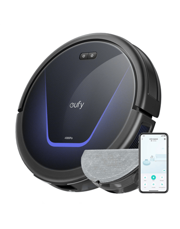 Anker Eufy Robot Vacuum Cleaner G50 Hybrid, Black | Anker Eufy