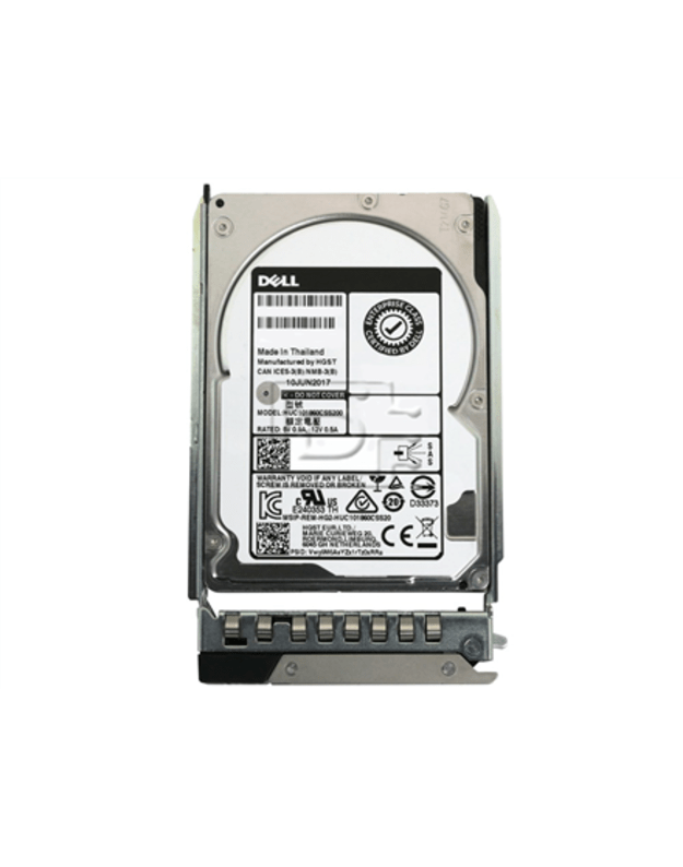 Dell | HDD 2.5 / 1.2TB / 10K / SAS / 12Gbps / 512n / Hot-Plug 14G Rx40 | 10000 RPM | 1200 GB | Hot-swap