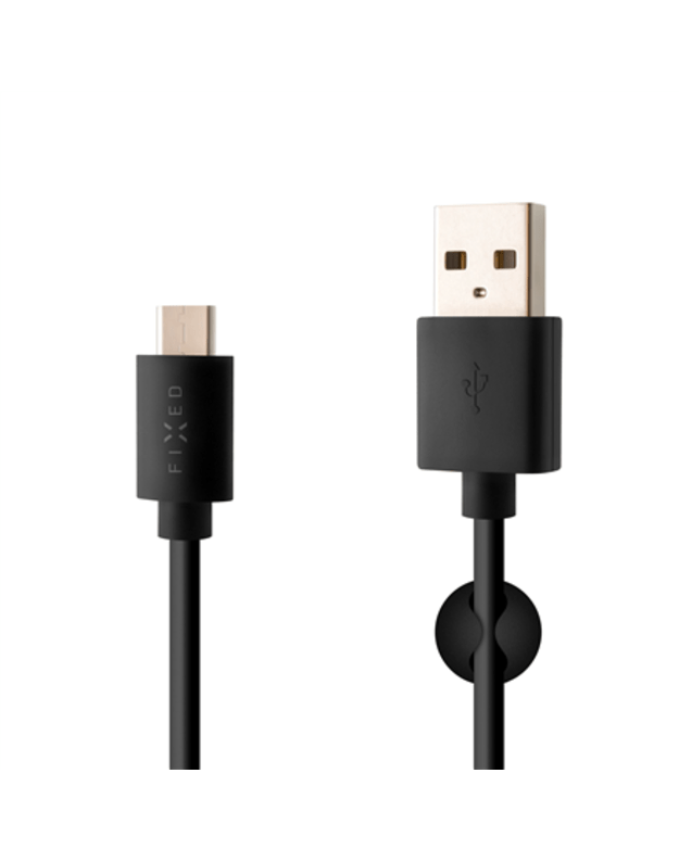 Fixed | Data And Charging Cable With USB/USB-C Connectors | Black