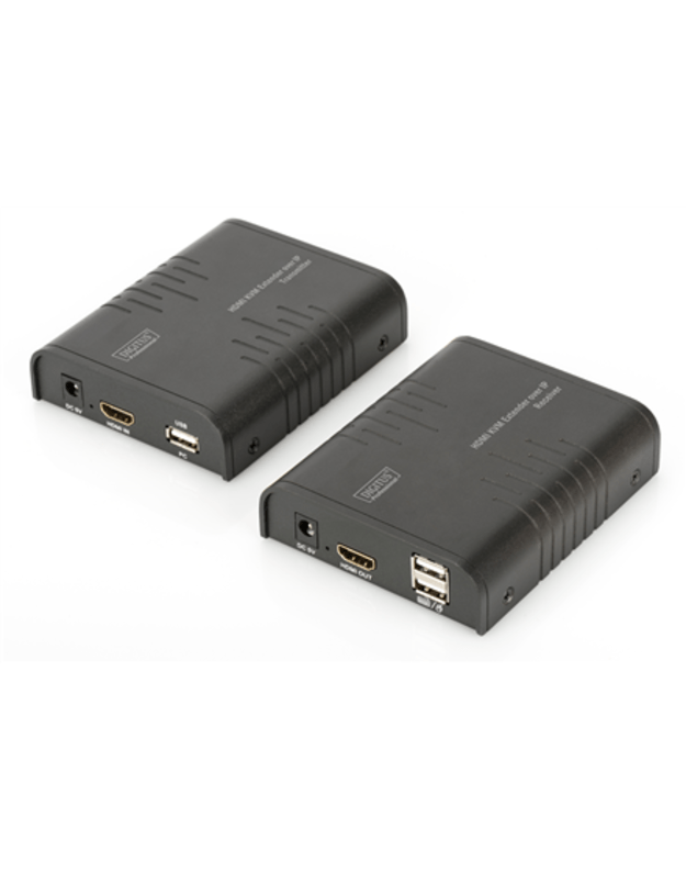 Digitus | HDMI KVM Extender over IP, Set | DS-55202