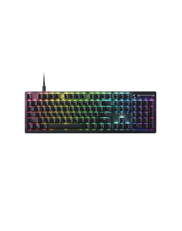 Razer | Deathstalker V2 | Black | Gaming Keyboard | Wired | RGB LED light | RU | Linear Optical Switch