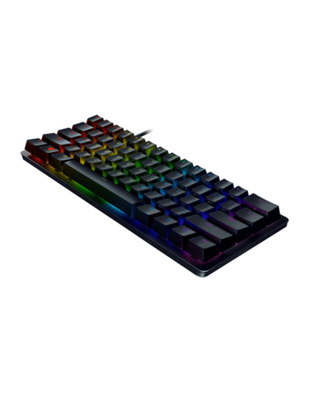 Razer | Huntsman Mini 60% | Black | Gaming keyboard | Wired | Opto-Mechanical | RGB LED light | RU