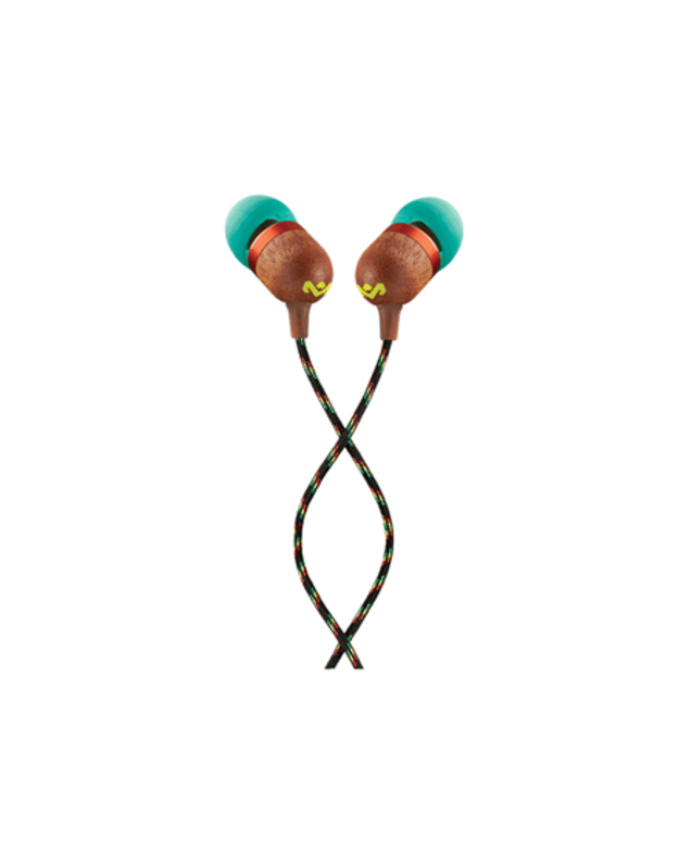 Marley Smile Jamaica Earbuds, In-Ear, Wired, Microphone, Rasta | Marley | Earbuds | Smile Jamaica