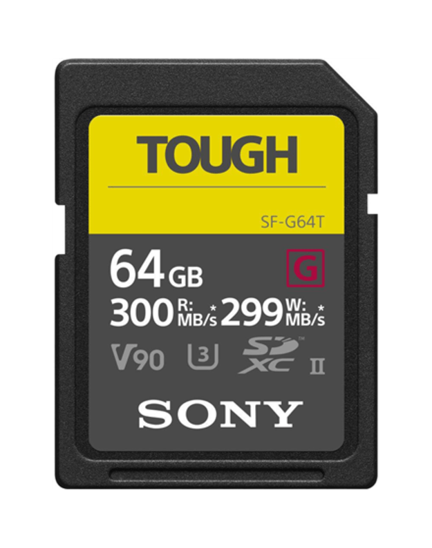 Sony | SF64TG | 64 GB | MicroSDXC | Flash memory class 10