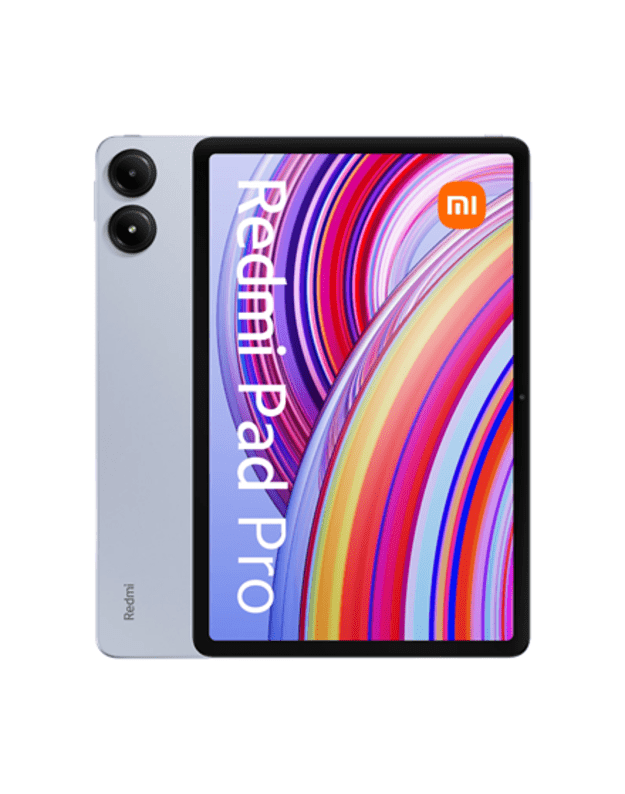 Redmi | Pad Pro | 12.1 | Ocean Blue | IPS LCD | 1600 x 2560 pixels | Qualcomm | Snapdragon 7s Gen 2 | 8 GB | 256 GB | Wi-Fi | Front camera | 8 MP | Rear camera | 8 MP | Bluetooth | 5.2 | Android | 14