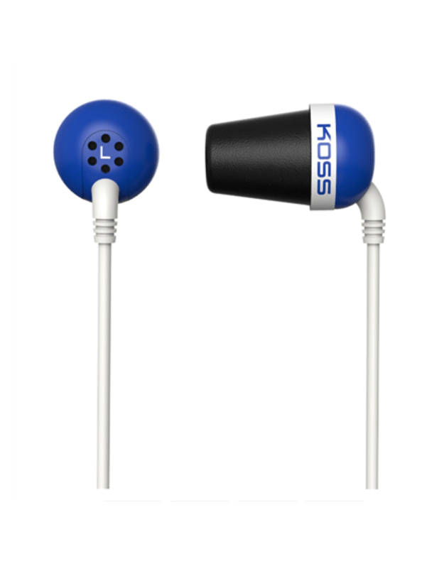 Koss | Plug | Wired | In-ear | Noise canceling | Blue