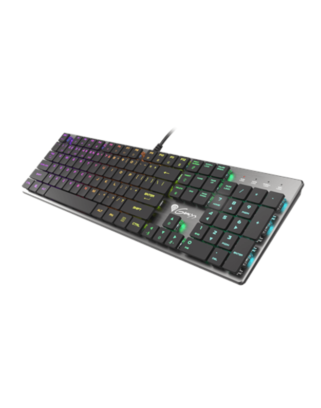 GENESIS THOR 420 Gaming Keyboard, US Layout, Wired, Silver | Genesis | THOR 420 | Silver | Gaming keyboard | Wired | RGB LED light | US | 1.65 m