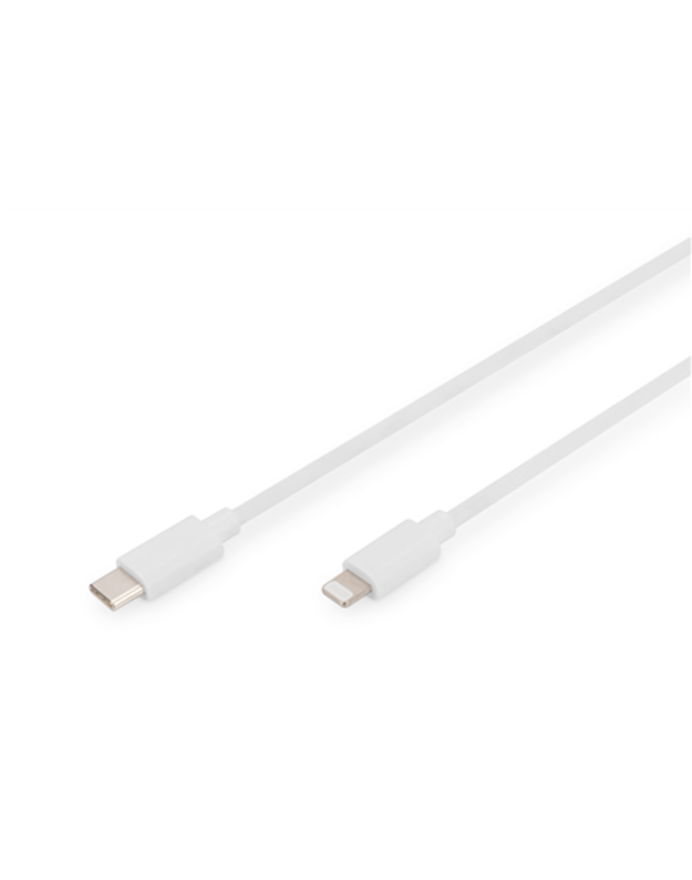 Digitus | DB-600109-020-W | USB-C to Lightning Apple Lightning 8-pin | USB C