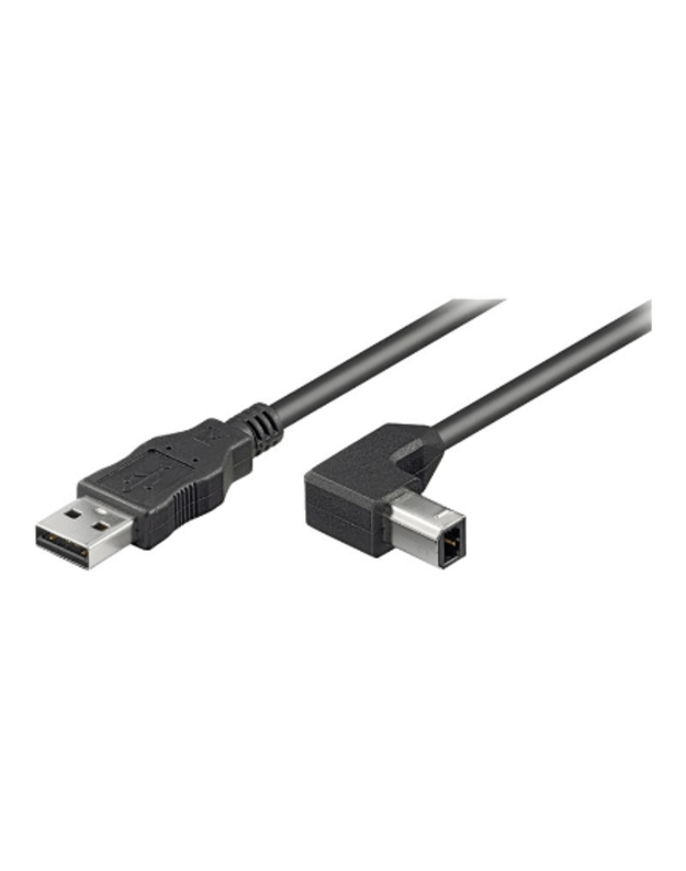 Goobay | USB 2.0 Hi-Speed Cable 90° | USB to USB