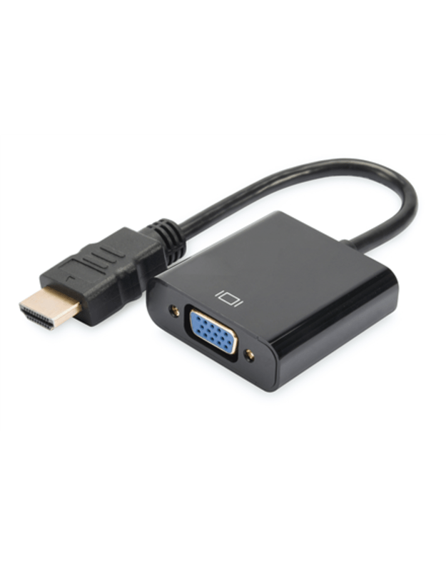 Digitus | HDMI to VGA converter adapter | DA-70461 | Black