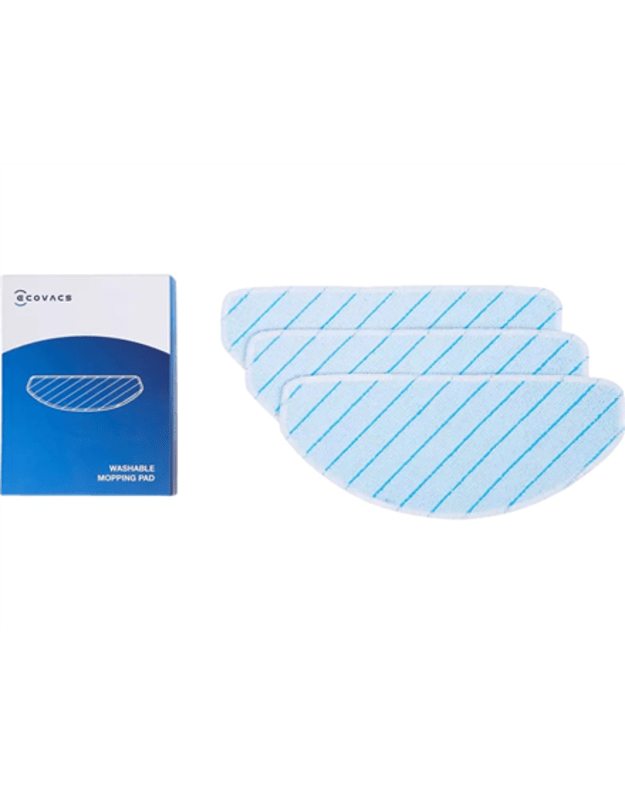 Ecovacs | Washable Mopping Pad | 3 pc(s) | Blue