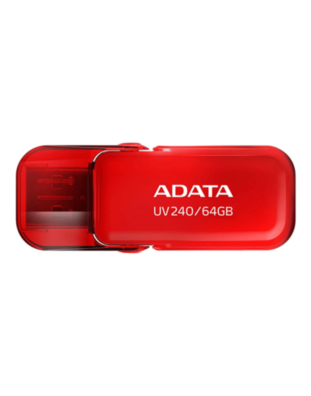 ADATA | USB Flash Drive | UV240 | 64 GB | USB 2.0 | Red