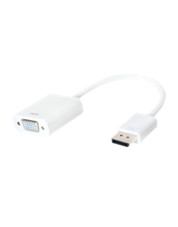 Logilink | Logilink CV0059B, Display Port 1.2 to VGA Active Adapter with 15cm cable : | White | DisplayPort | VGA