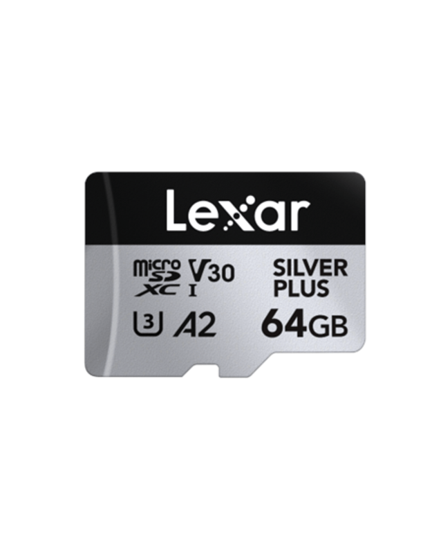 Lexar Professional SILVER PLUS microSDXC UHS-I Card 64 GB