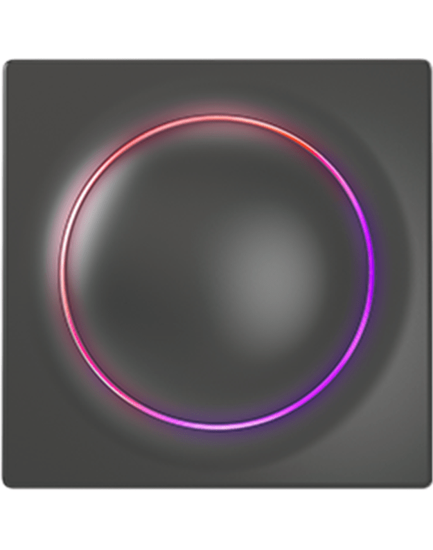 FIBARO Walli Switch, Black, Z-Wave EU | Fibaro | Walli Switch | FGWDSEU-221-8 | Black