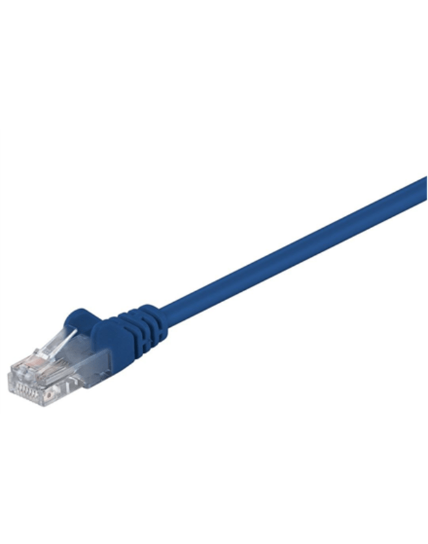 Goobay | CAT 5e patch cable, U/UTP | 68345 | Blue