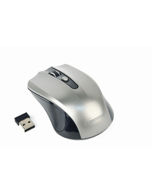 Gembird | Mouse | MUSW-4B-04-BG | Standard | Wireless | Black/ Space Grey