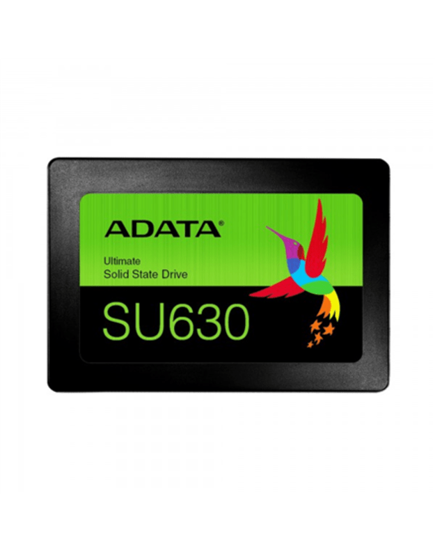 ADATA | Ultimate SU630 3D NAND SSD | 960 GB | SSD form factor 2.5” | Solid-state drive interface SATA | Read speed 520 MB/s | Write speed 450 MB/s