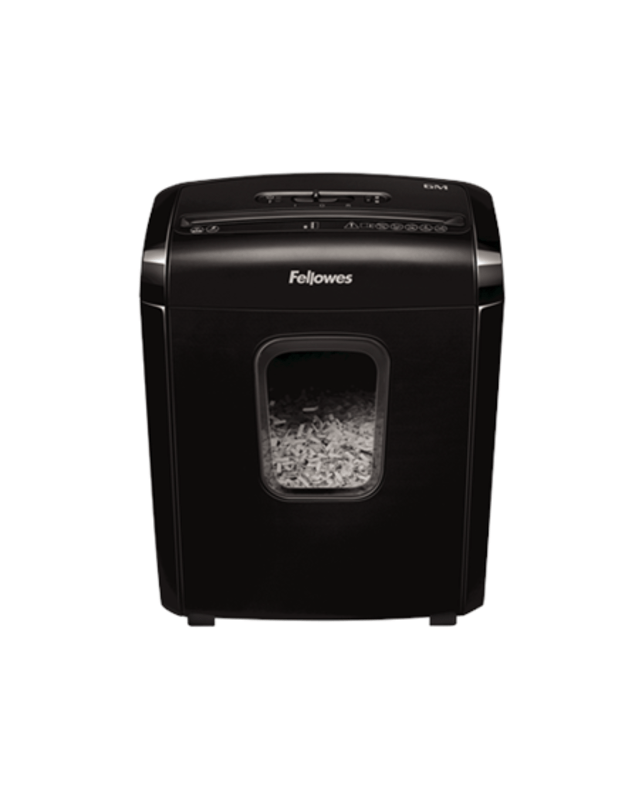 Powershred | 6M | Black | 13 L | Credit cards shredding | Paper handling standard/output 6 sheets per pass | Mini-Cut Shredder | Warranty 24 month(s)