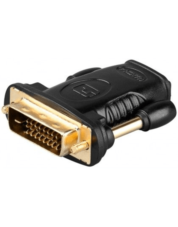 Goobay 68931 HDMI™/DVI-D adapter, gold-plated | Goobay