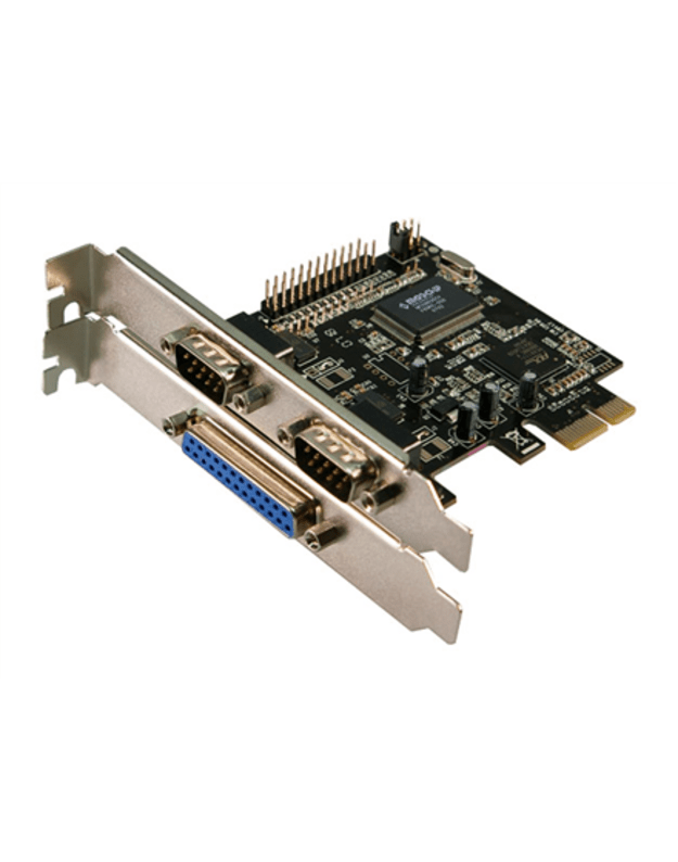 Logilink | 2 x serial (COM), 1 x parallel (LPT) | PCIe