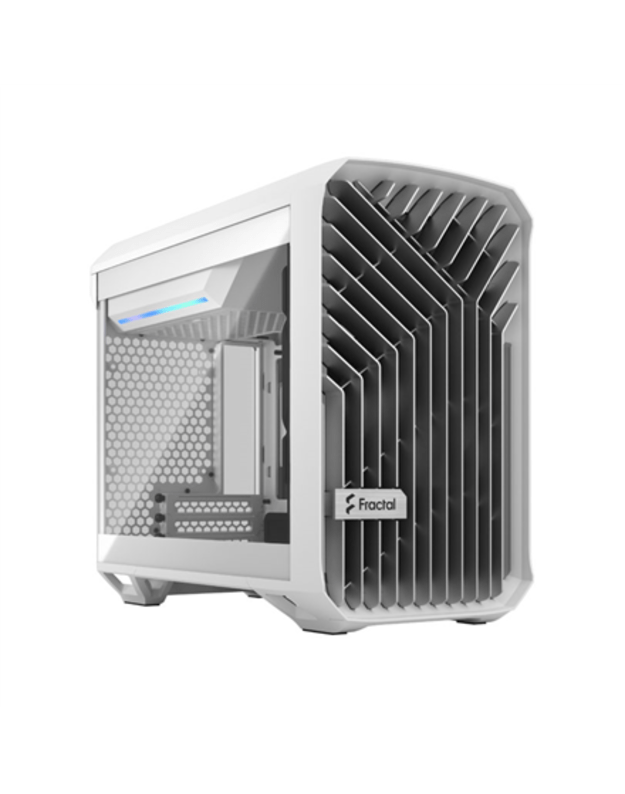 Fractal Design | Torrent Nano TG Clear Tint | Side window | White | ATX