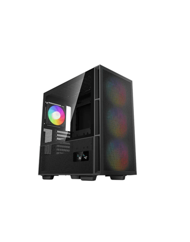 Deepcool | MID TOWER CASE | CH560 Digital | Side window | Black | Mid-Tower | Power supply included No | ATX PS2