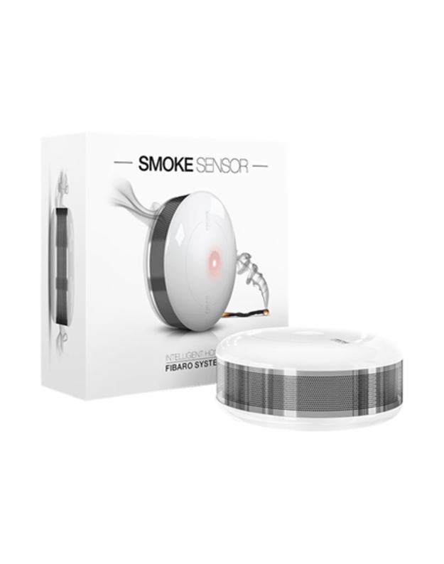 Fibaro | Smoke Sensor | Z-Wave | White