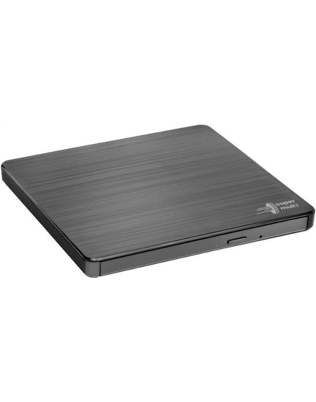 H.L Data Storage | Ultra Slim Portable DVD-Writer | GP60NB60 | Interface USB 2.0 | DVD±R/RW | CD read speed 24 x | CD write speed 24 x | Black | Desktop/Notebook