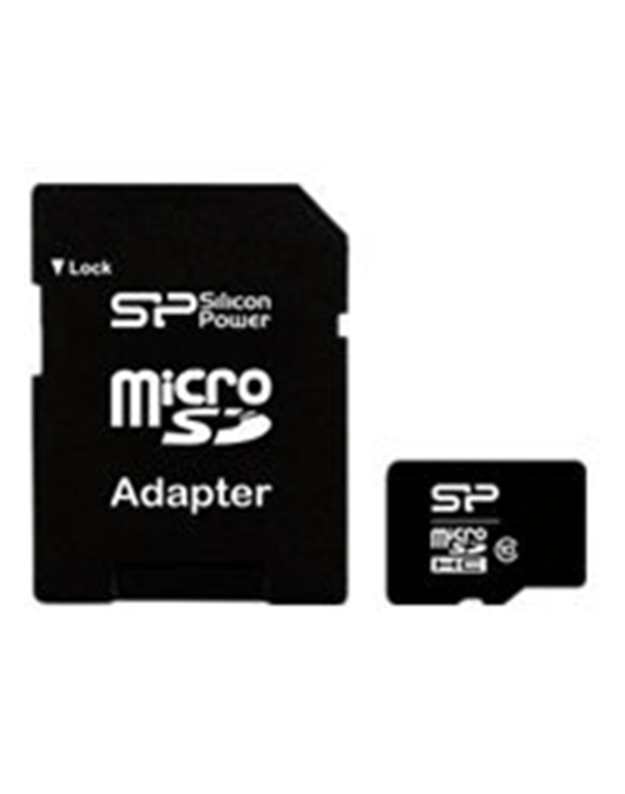 Silicon Power | 16 GB | MicroSDHC | Flash memory class 10 | SD adapter