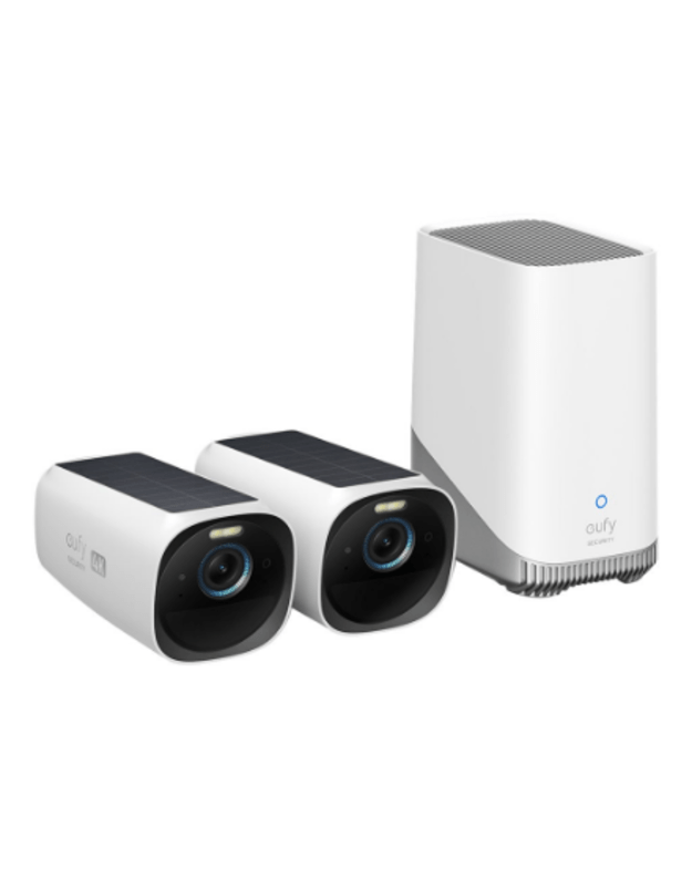 Anker Eufy Security Camera eufyCam 3 2+1 Kit, Black+White | Anker Eufy