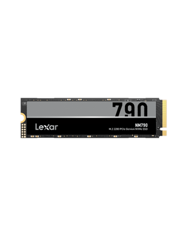 Lexar | SSD | NM790 | 4000 GB | SSD form factor M.2 2280 | Solid-state drive interface M.2 NVMe | Read speed 7400 MB/s | Write speed 6500 MB/s