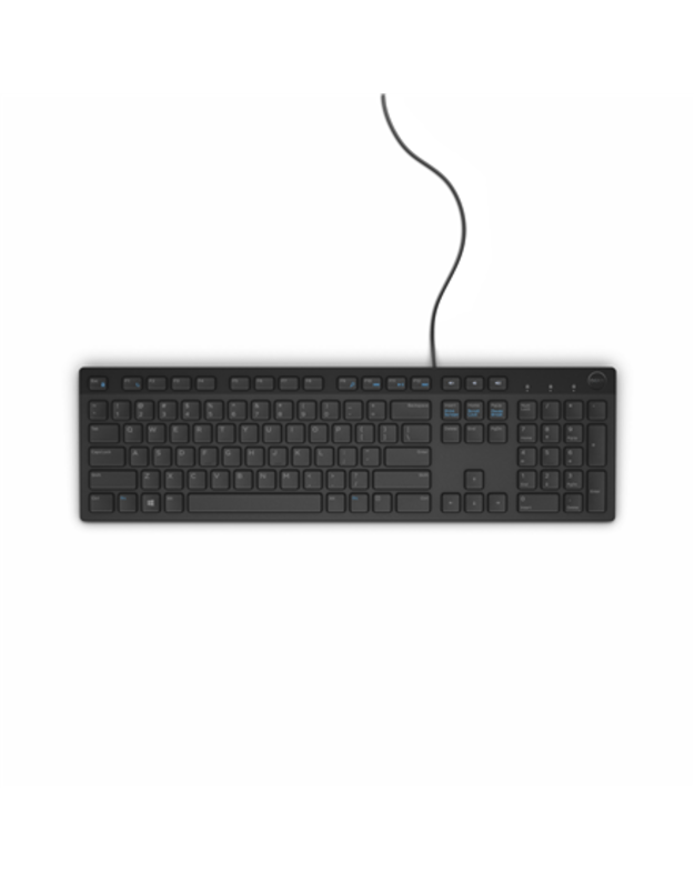 Dell | KB216 | Standard | Wired | RU | Black | 503 g | Numeric keypad