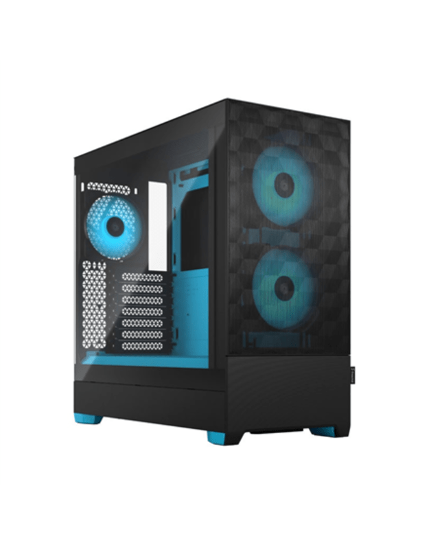 Fractal Design | Pop Air RGB | Side window | Cyan Core TG Clear Tint | ATX, mATX, Mini ITX | Power supply included No | ATX