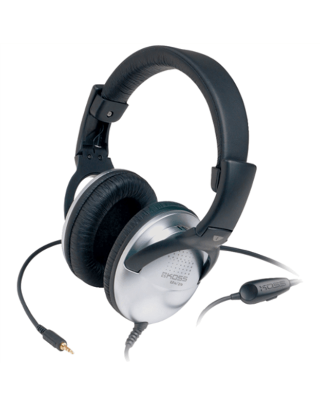 Koss | Headphones | UR29 | Wired | On-Ear | Noise canceling | Black/Silver