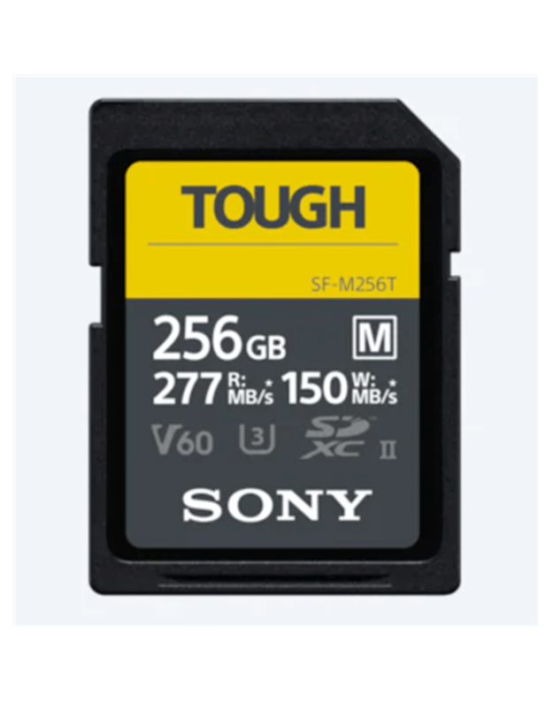 Sony | Tough Memory Card | UHS-II | 256 GB | SDXC | Flash memory class 10