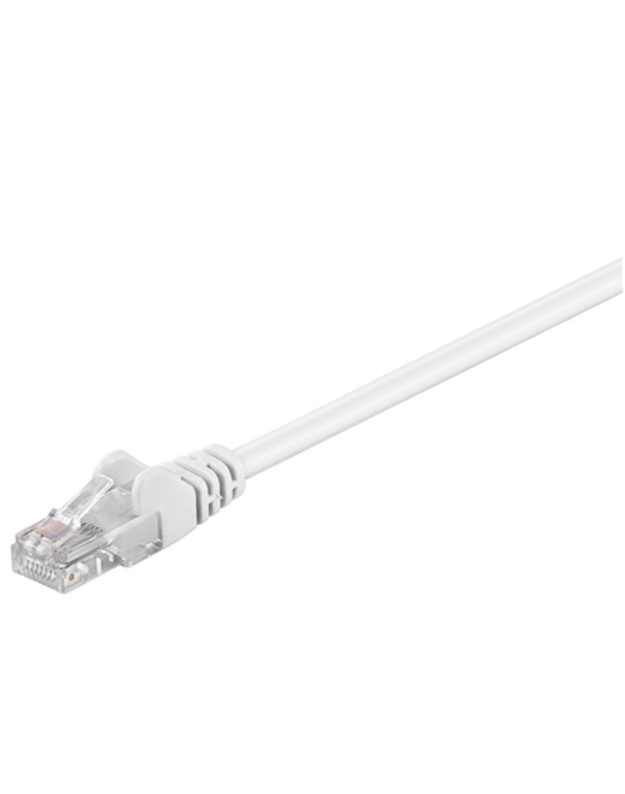 Goobay | CAT 5e patch cable, U/UTP | White