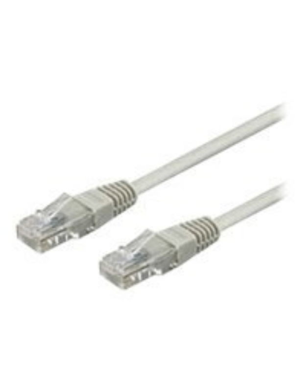 Goobay 68444 CAT 6 patch cable, U/UTP, grey, 10 m Goobay