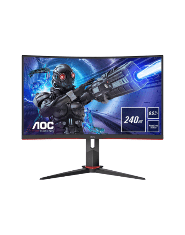 AOC | C27G2ZE | 27 | VA | FHD | 16:9 | 240 Hz | 0.5 ms | 300 cd/m² | HDMI ports quantity 2 | Black | Warranty 36 month(s)