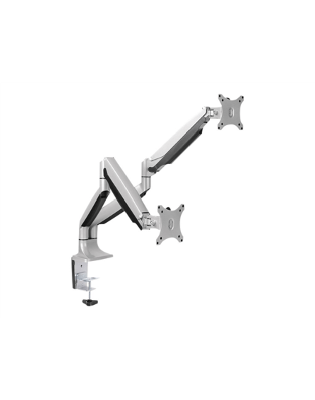 Logilink BP0043 Dual Monitor Desk mount, 13 -32 ,gas spring, aluminum | Logilink