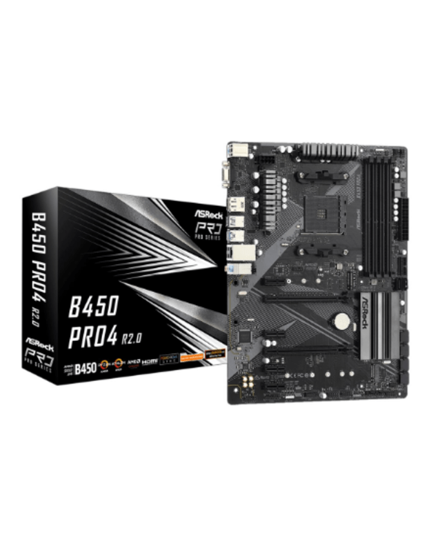 ASRock AMD AM4 B450/4DDR4/6SATA3 | ASRock