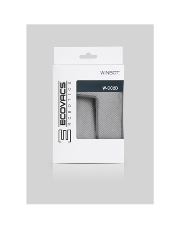 Ecovacs | Cleaning Pads for WINBOT X NEW | W-CC2B | Grey