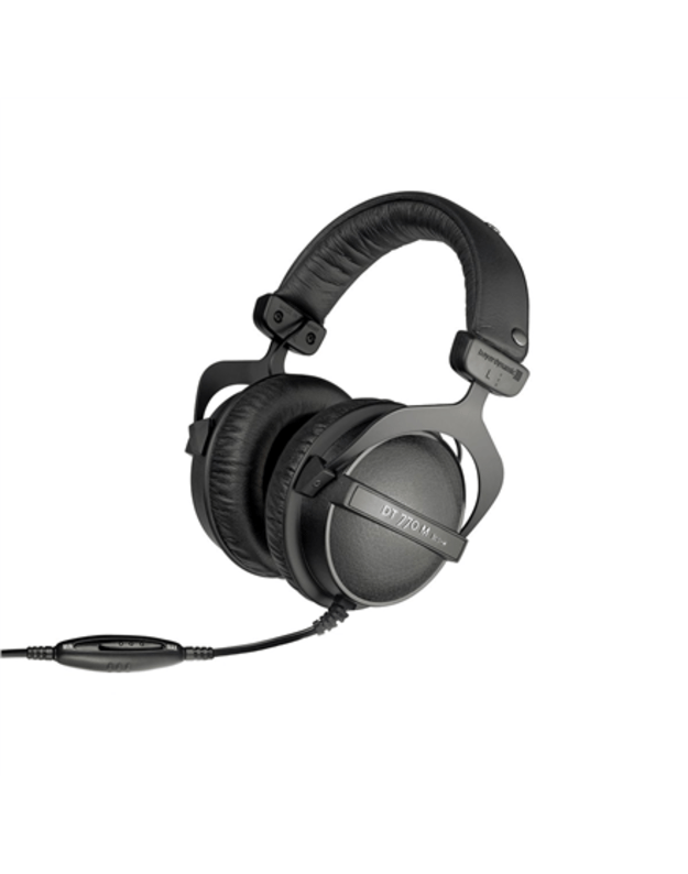 Beyerdynamic | Monitoring headphones for drummers and FOH-Engineers | DT 770 M | Wired | On-Ear | Noise canceling | Black