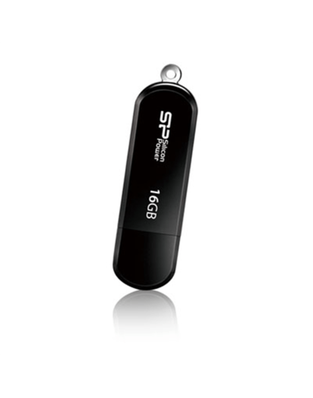 Silicon Power | 16GB LuxMini 322 | 16 GB | USB 2.0 | Black