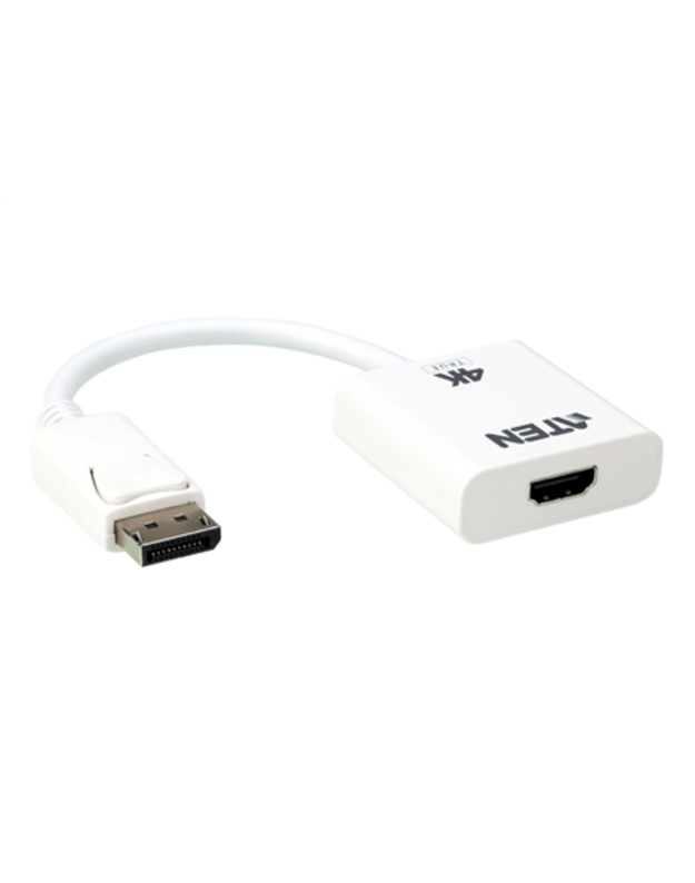 Aten | True 4K DisplayPort to HDMI 2.0 Active Adapter | VC986B | White