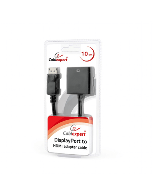 Cablexpert DisplayPort to HDMI adapter cable, Black | Cablexpert