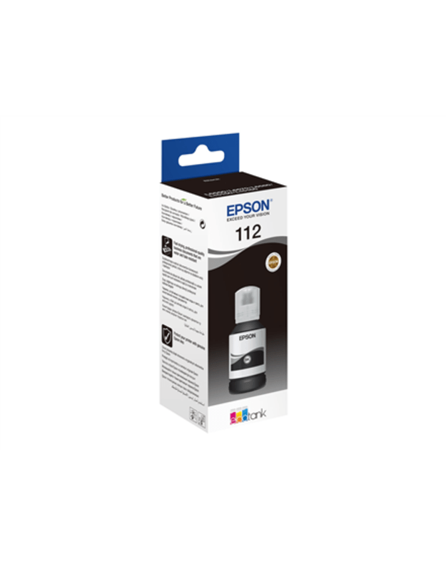 Epson 112 EcoTank Pigment | C13T06C14A | Ink Bottle | Black