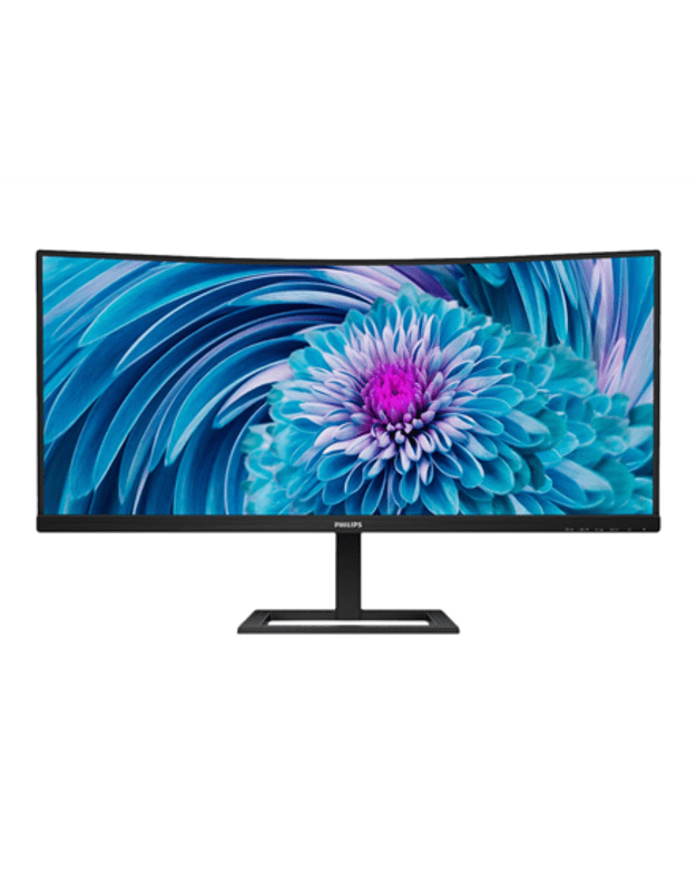 Philips | UltraWide LCD Monitor | 346E2CUAE | 34 | VA | WQHD | 21:9 | 100 Hz | 4 ms | 3440 x 1440 | 300 cd/m² | HDMI ports quantity 1 | Black | Warranty 36 month(s)