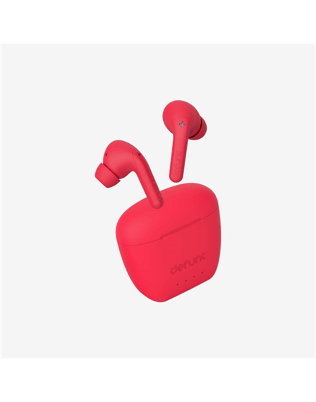 Defunc Earbuds True Audio Built-in microphone Wireless Bluetooth Red